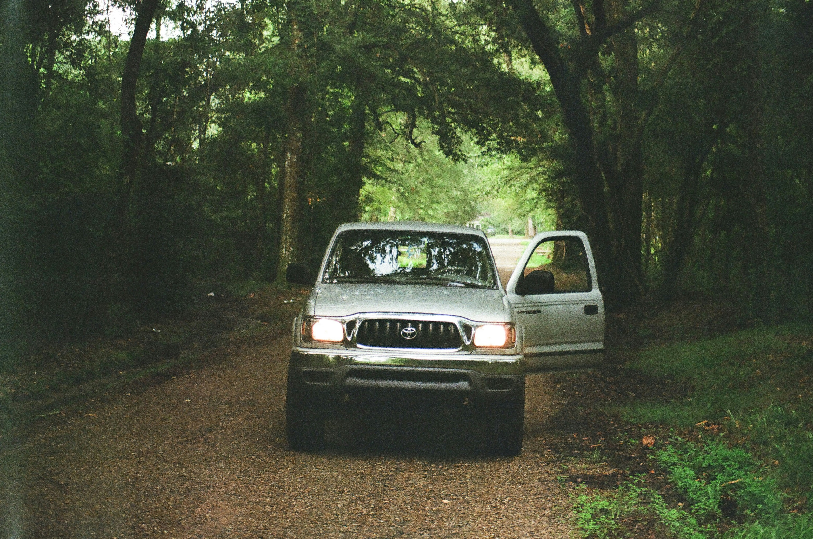 Two cars parked in a wooded area photo Free Ponchatoula Image on Unsplash