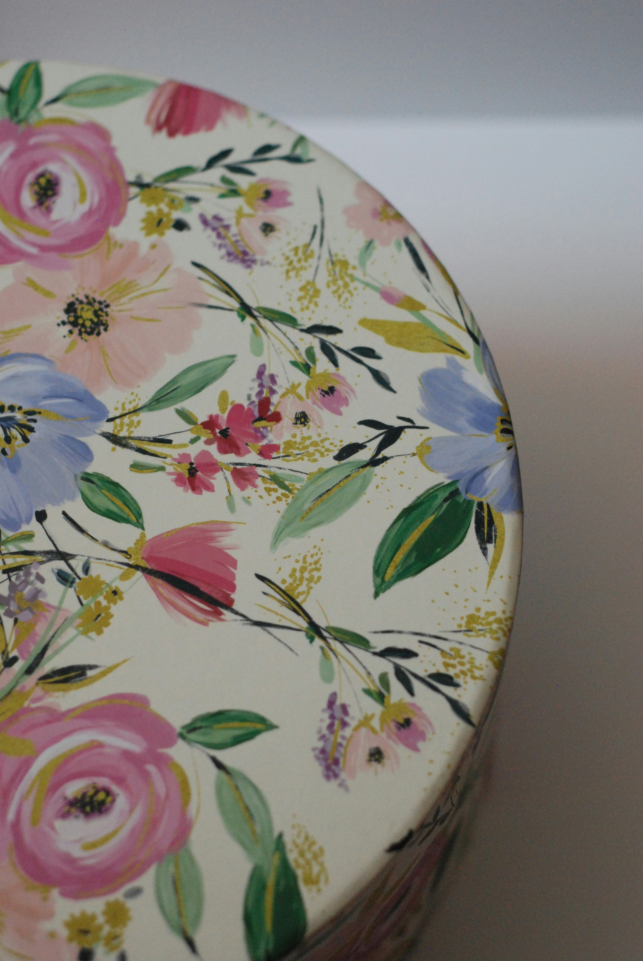 a vase of flowers on a table