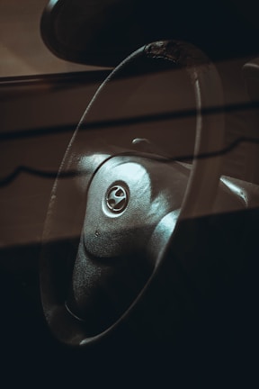 a close up of a headphone