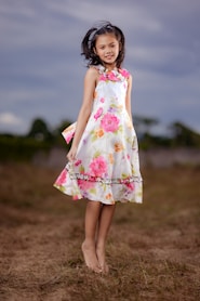 a person in a dress