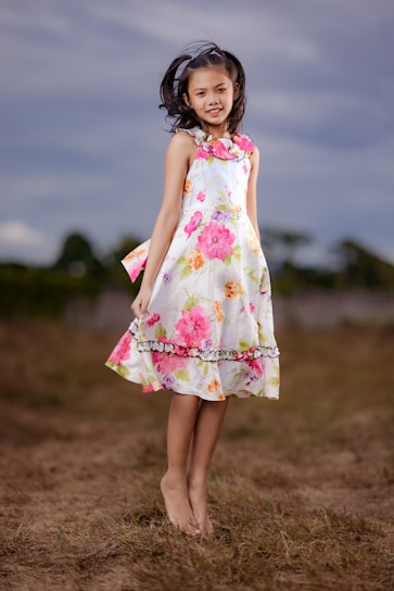 a person in a dress