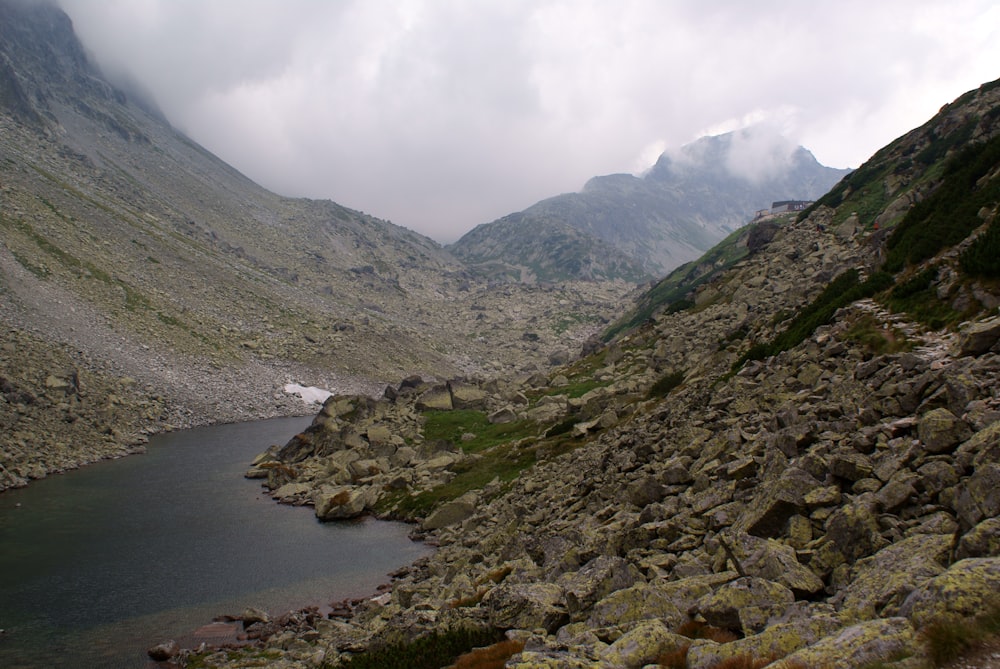 a river running through a valley