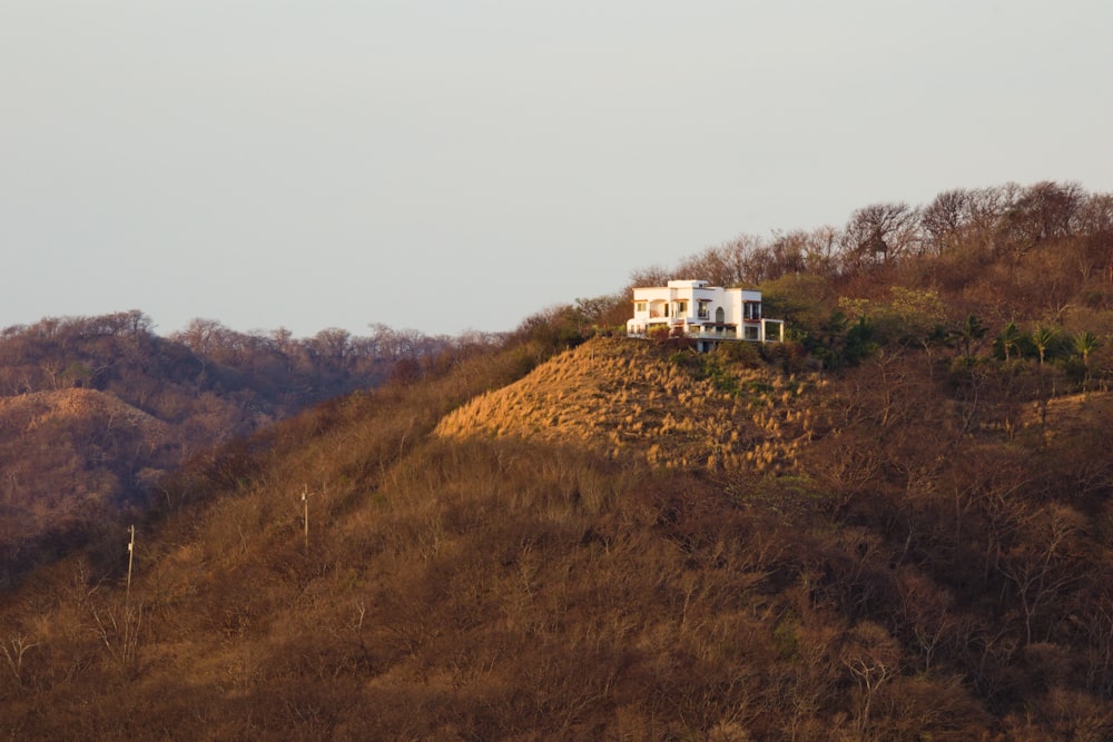 a house on a hill