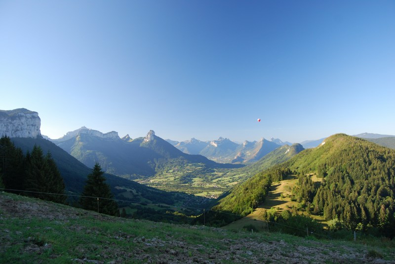 Paysage de Haute-Savoie, Annecy, France