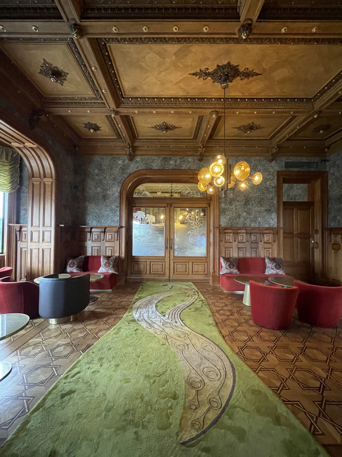Custom luxury area rug
