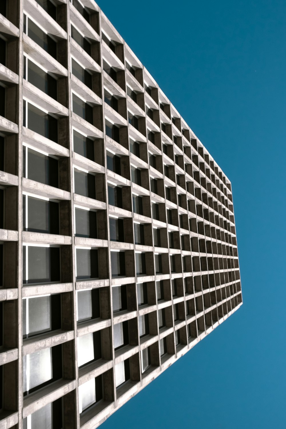 a tall building with many windows