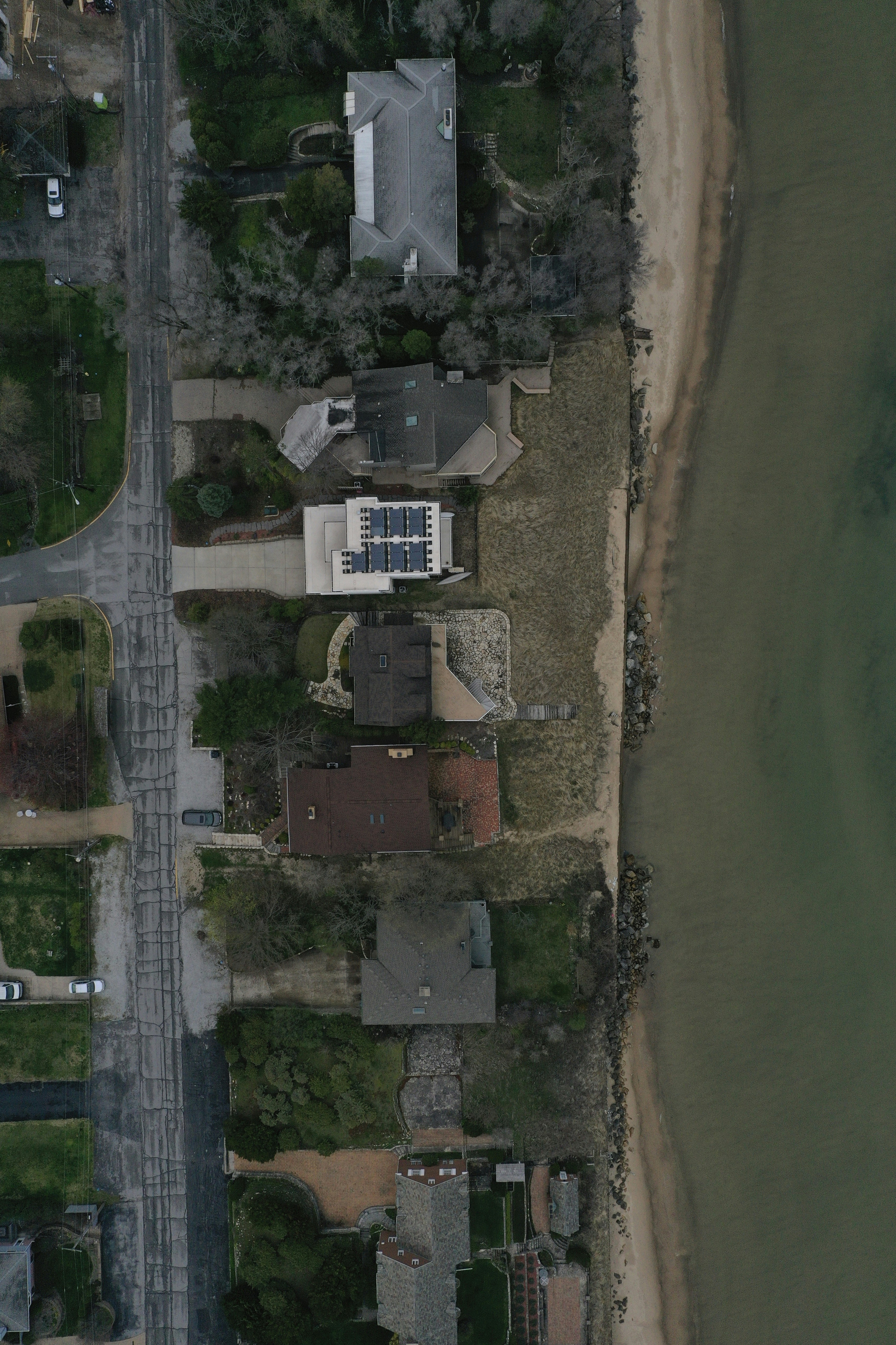 建物の側面にある看板