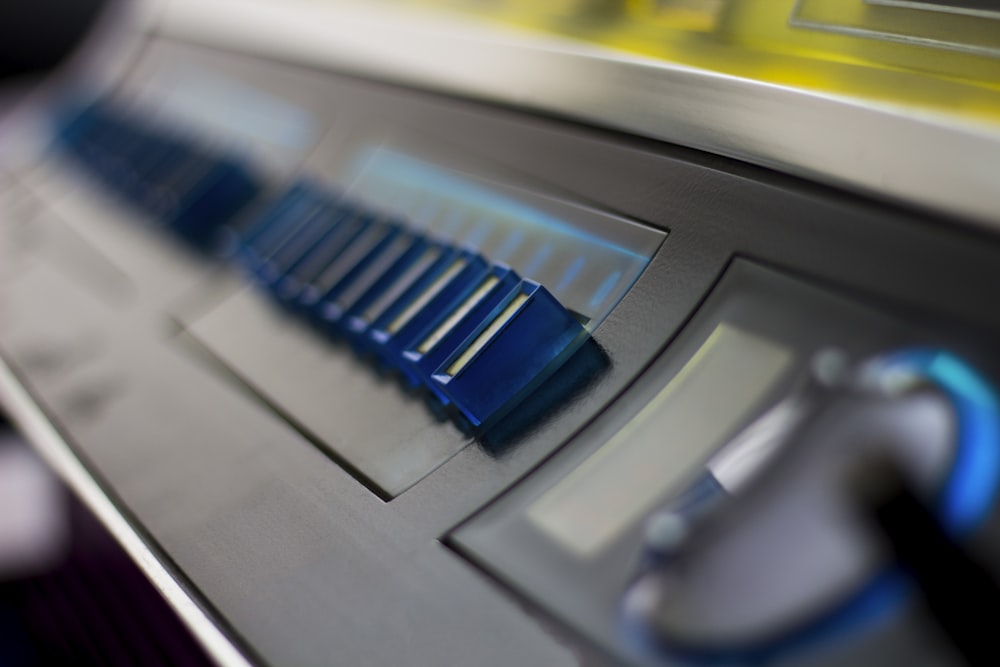 a close up of a keyboard