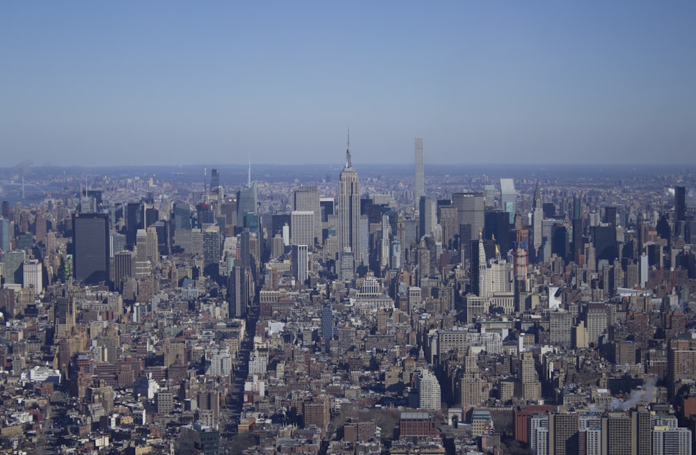 a large city landscape