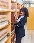 A happy customer unboxing a freshly shipped AI-generated book with a smile