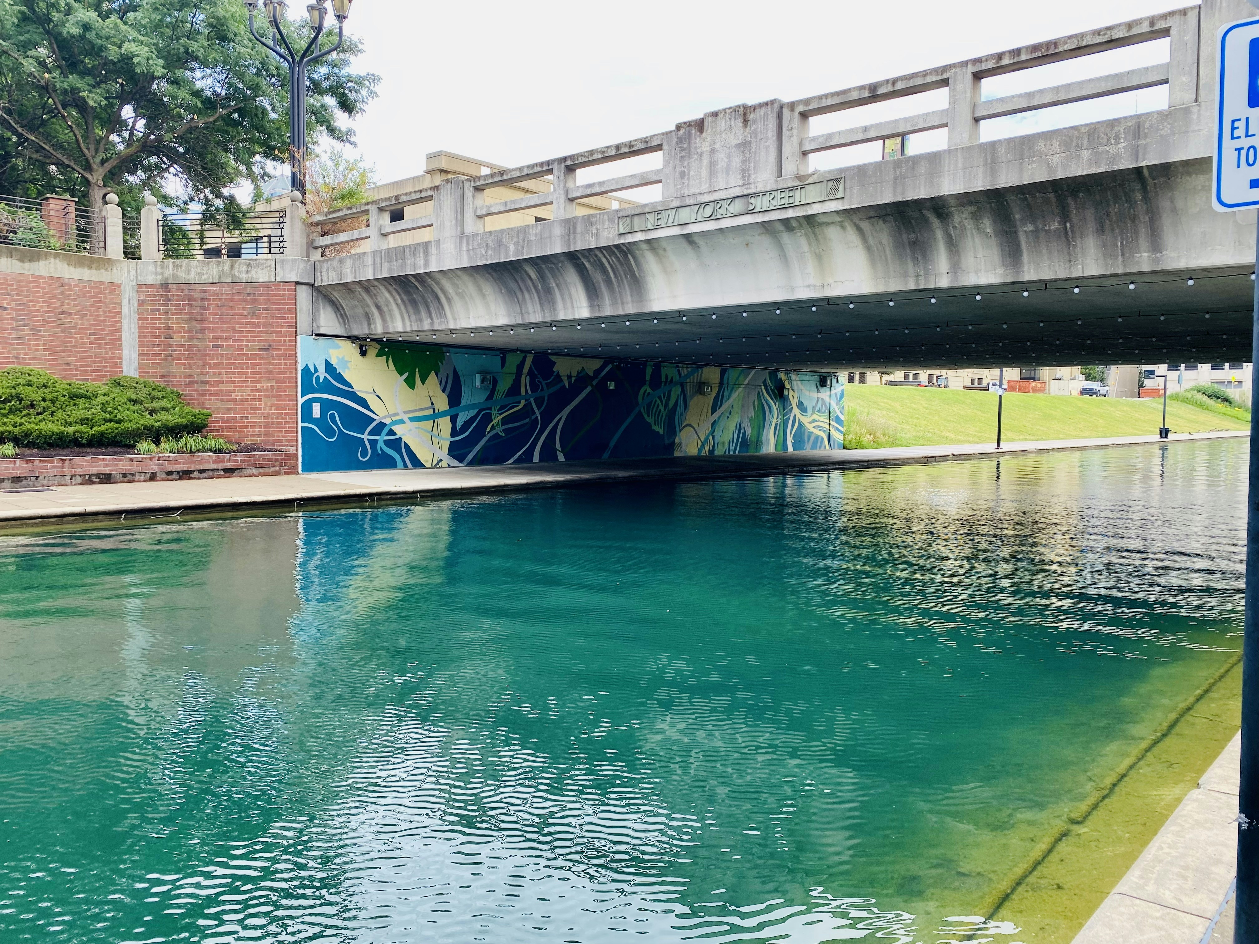 a bridge over a body of water