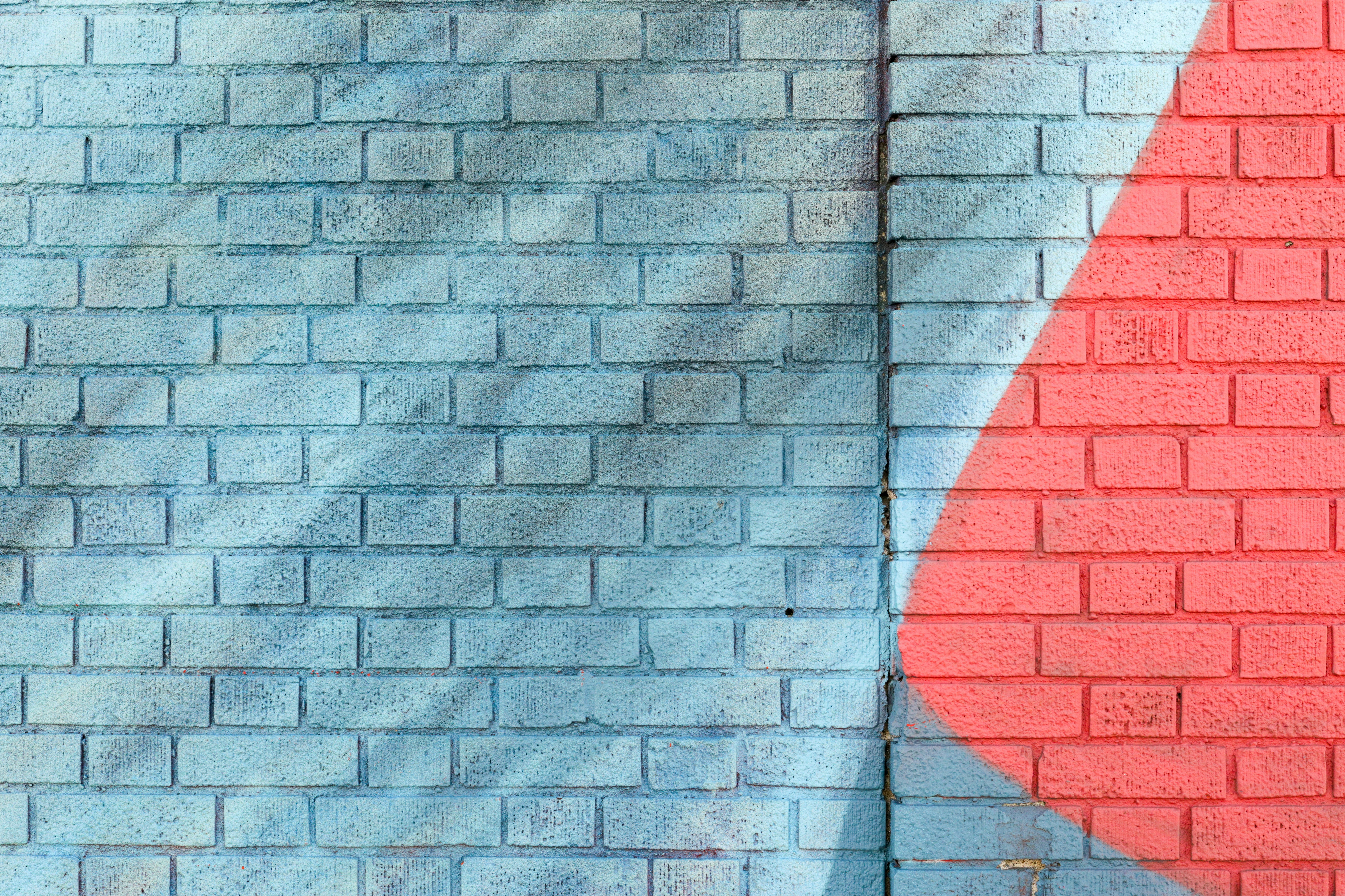 a brick wall with a brick wall