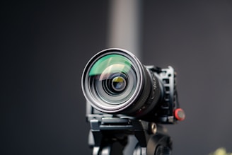 a robot with a light