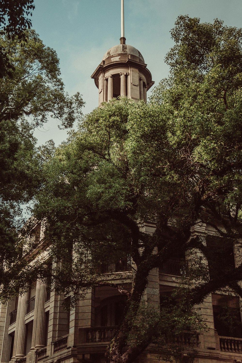 a building with a dome on top