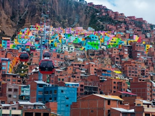 a city with many buildings