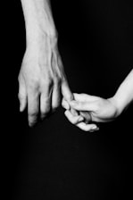 a close-up of a baby's hands