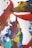 Abstract artwork featuring bold and swirling paint textures in bright colors like red, blue, yellow, and green. The paint appears thick with a mixture of smooth and textured areas, creating a vivid and dynamic composition.
