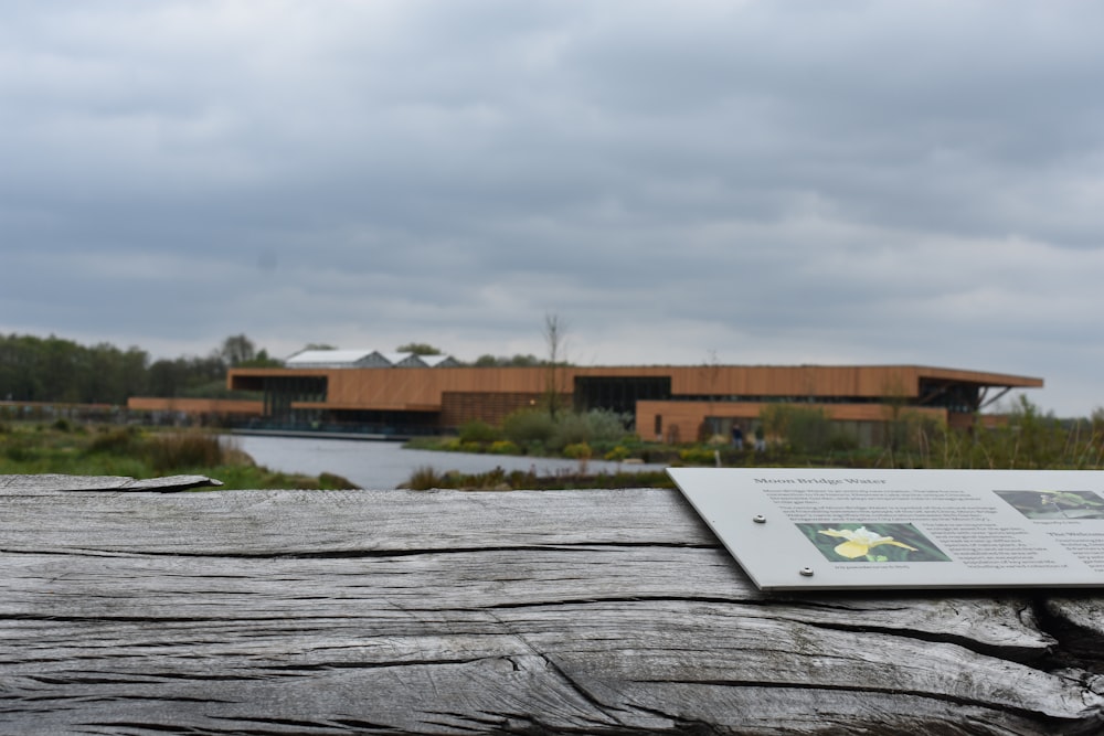 a tablet on a wood surface