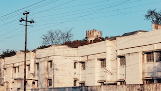 a building with a tower