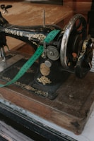 a pair of headphones on a wooden surface