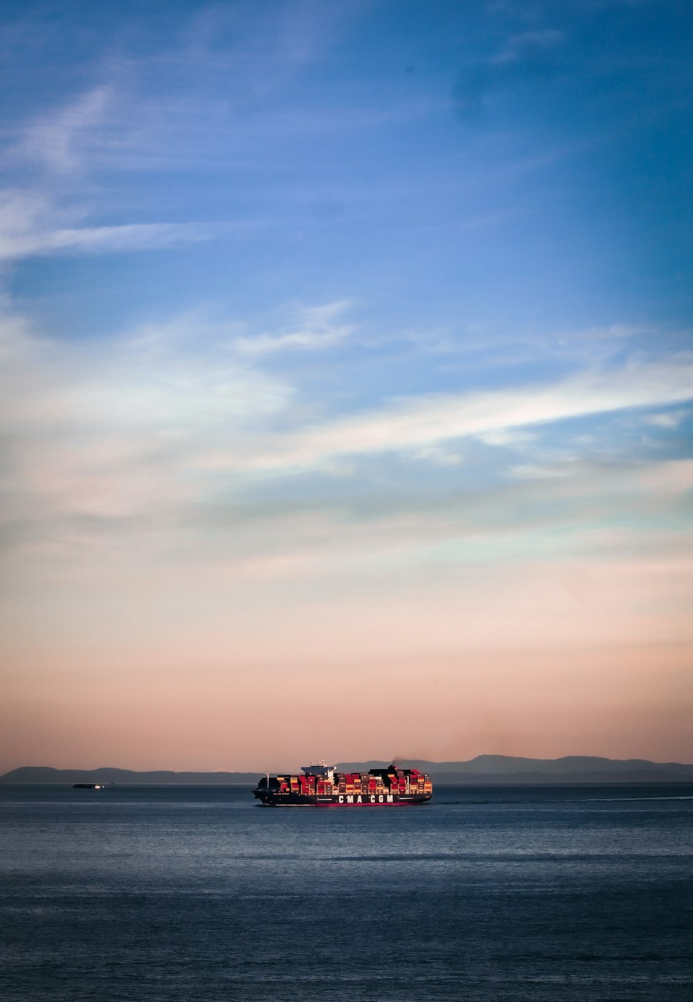 a boat on the water