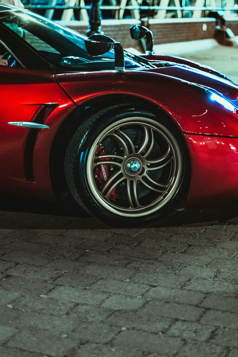 a red sports car