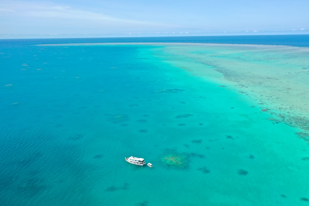 a boat in the water