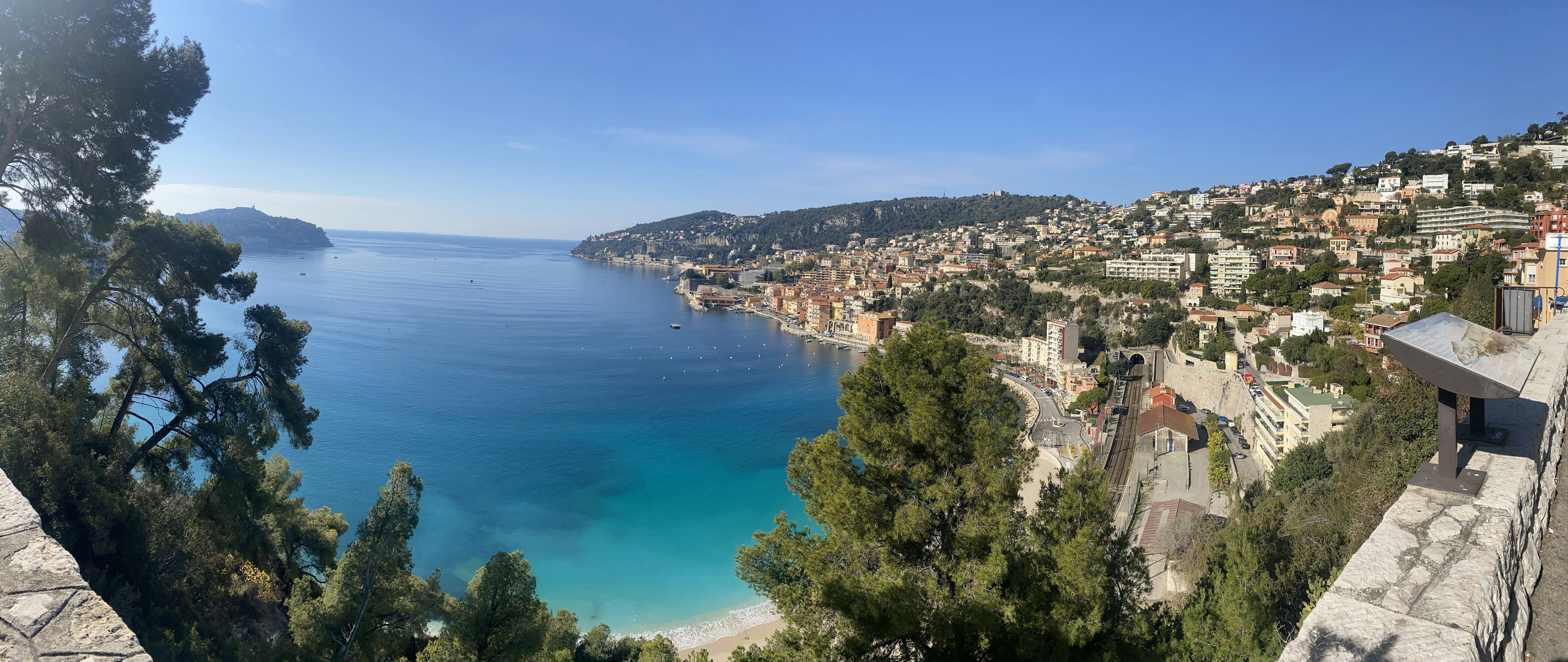 a city next to a body of water