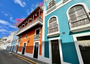 a row of buildings