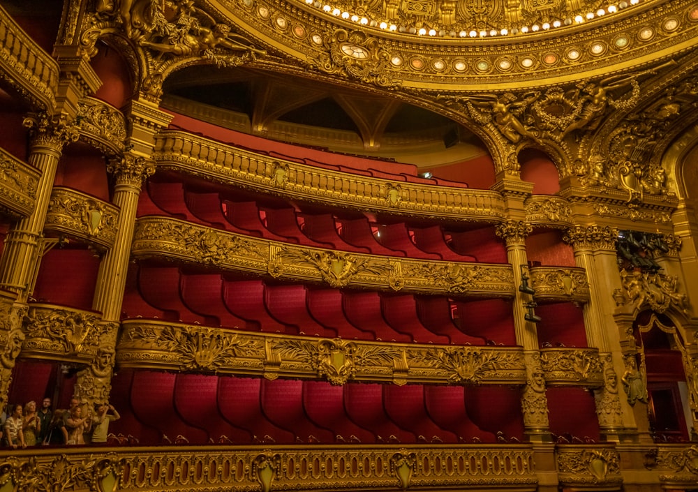 a close-up of Palais Garnier
