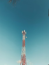 a tall metal tower