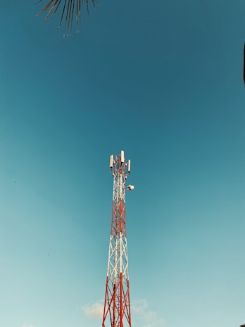 a tall metal tower