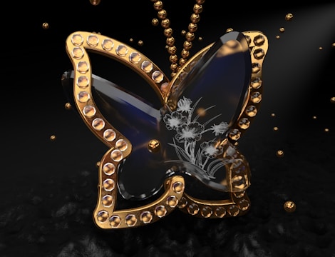 a gold and silver necklace