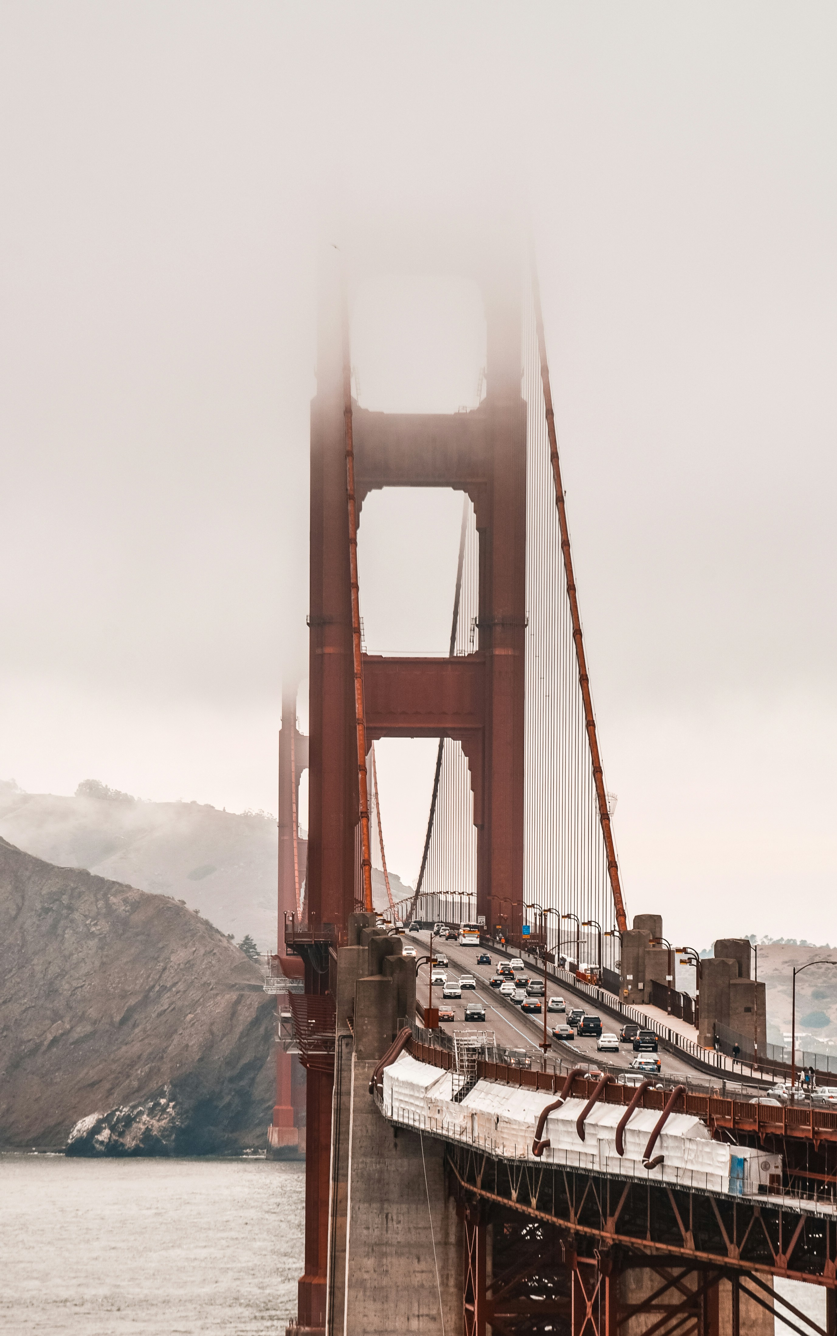 a large bridge over water