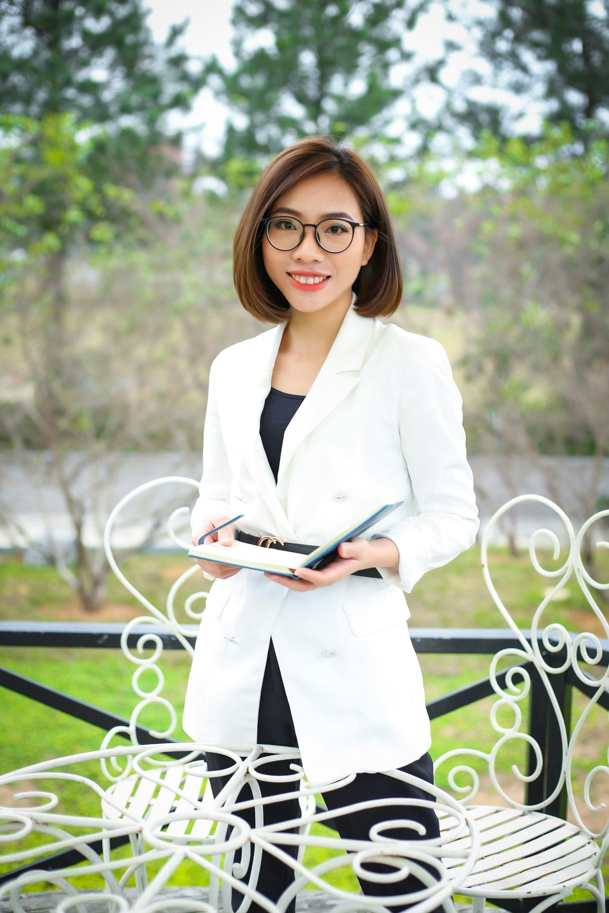 a person holding a tablet