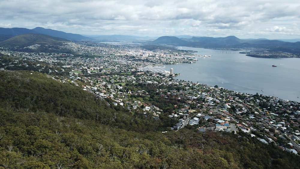 a city on a hill by the water