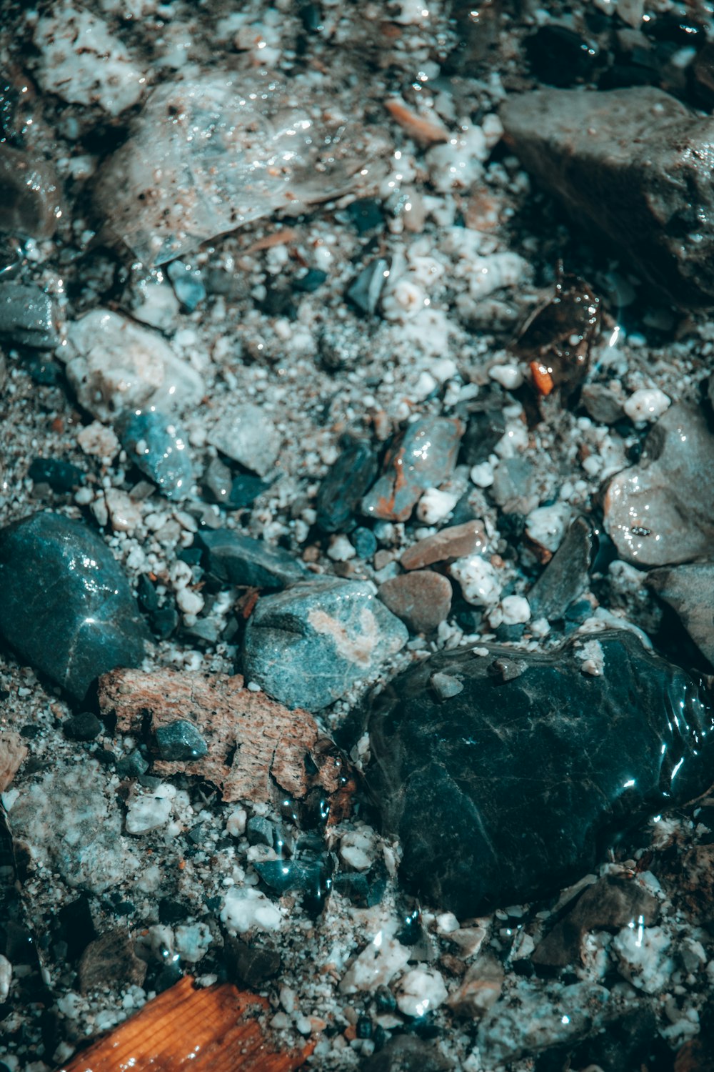 a pile of rocks