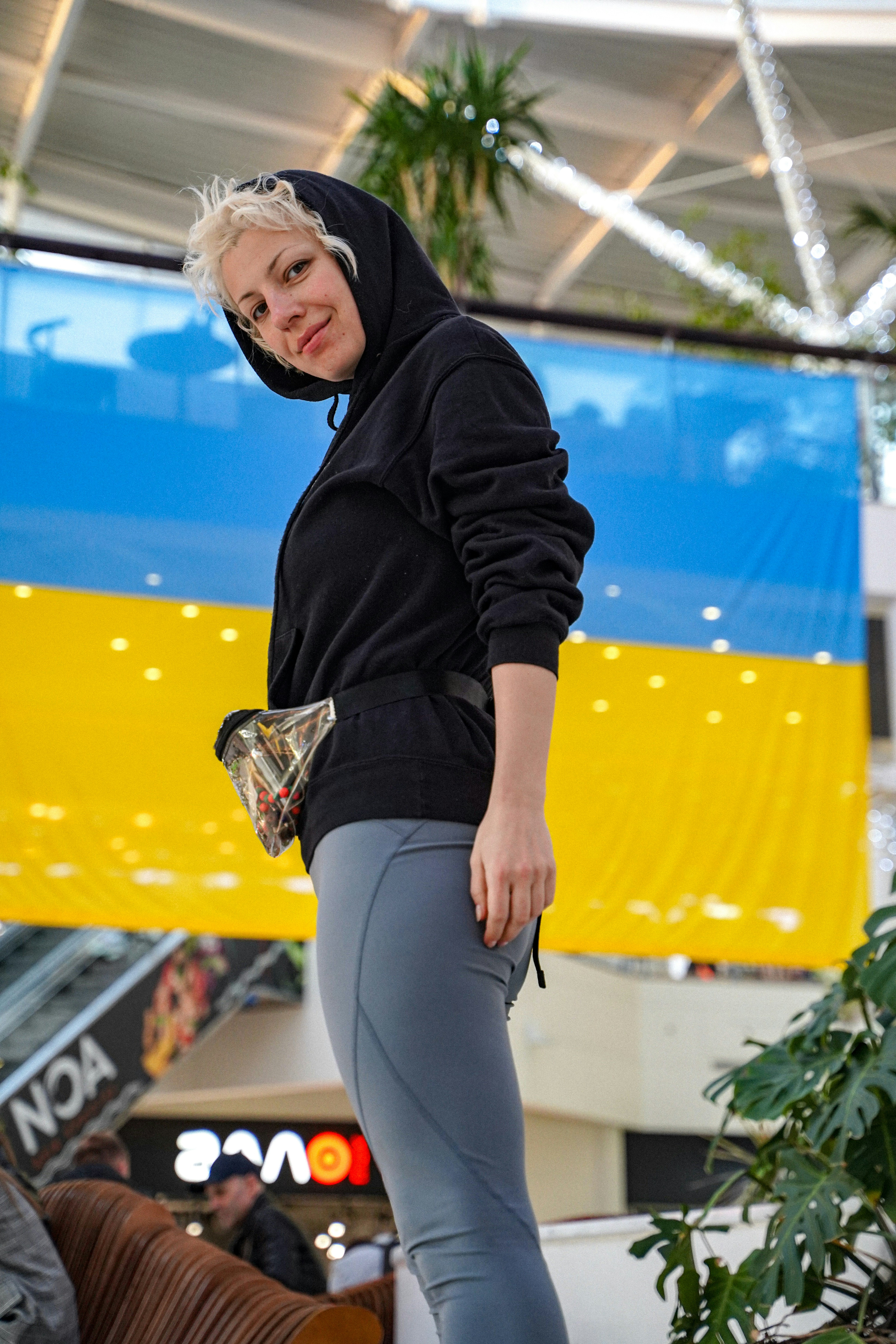 a person posing for a picture