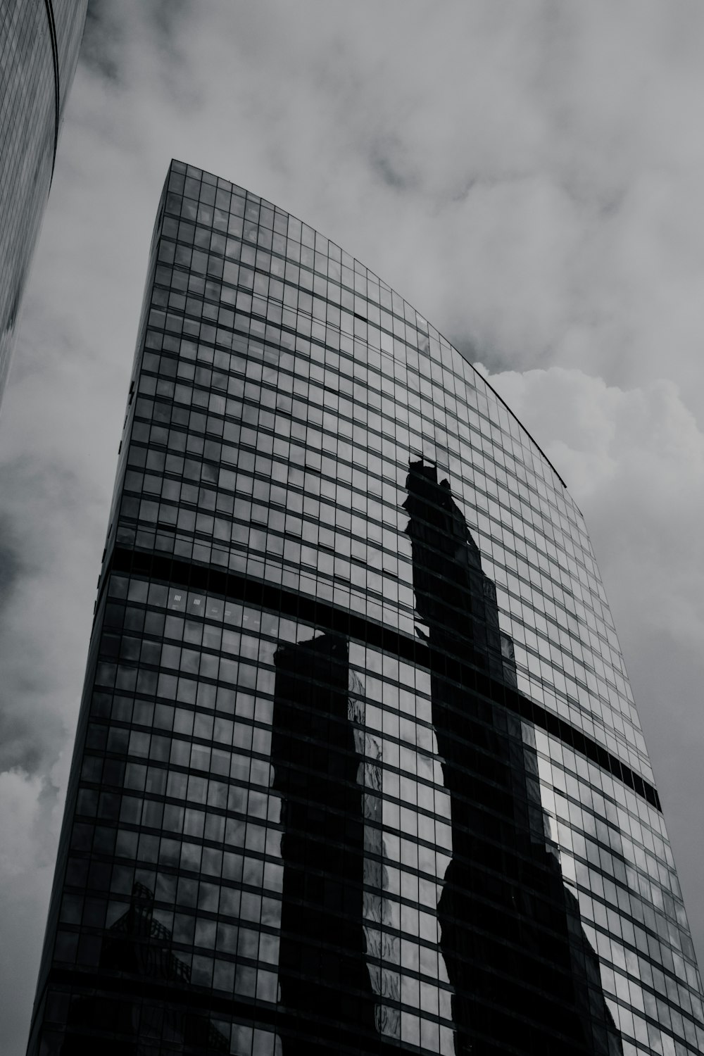 a tall building with many windows