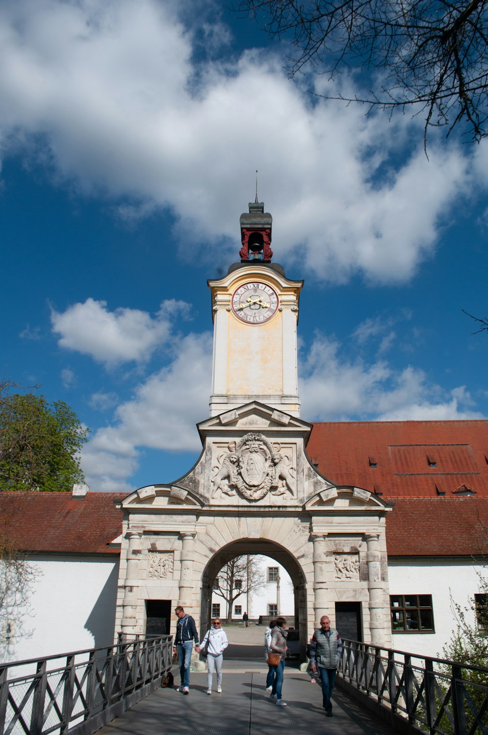 a clock tower on a building