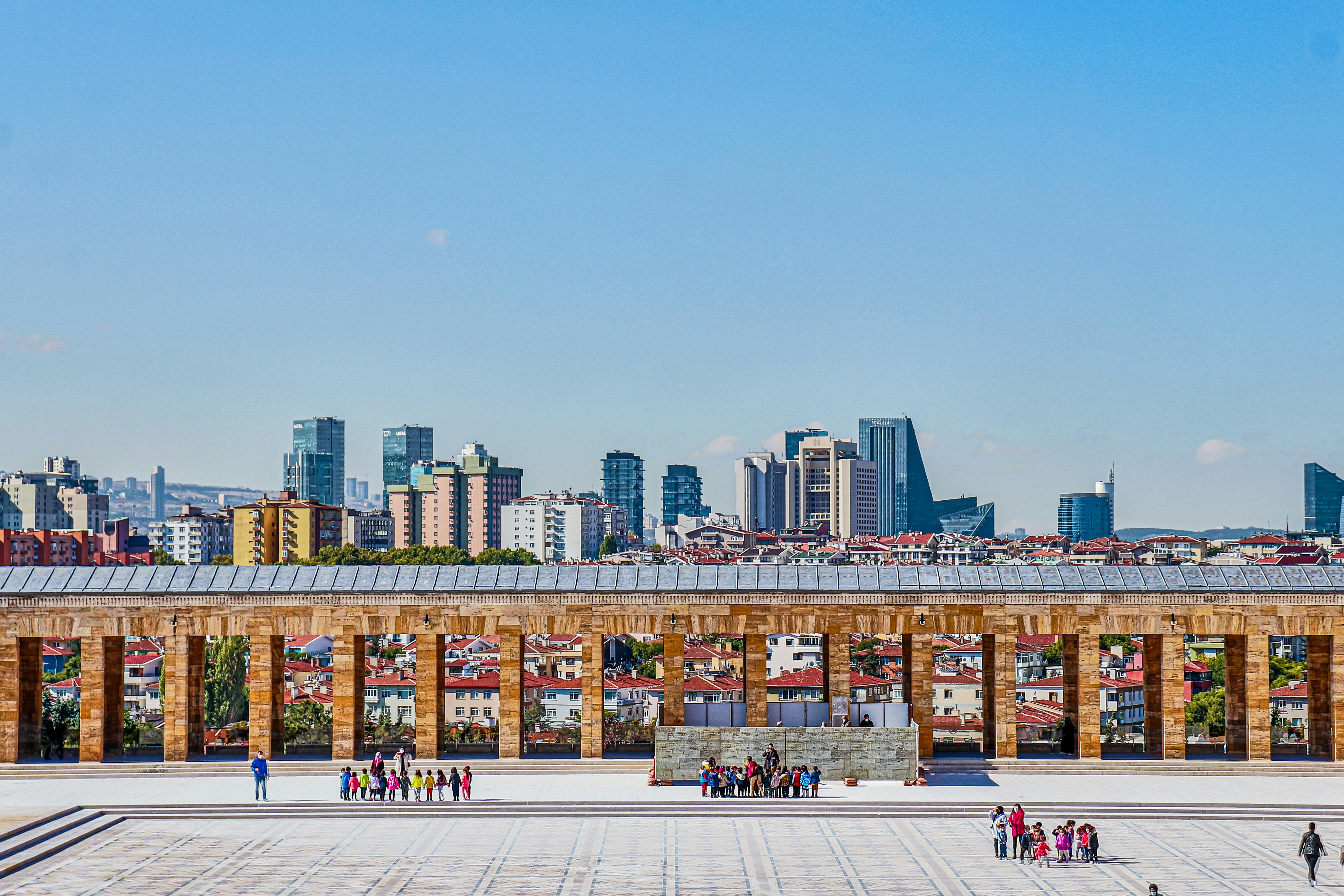 a large city landscape