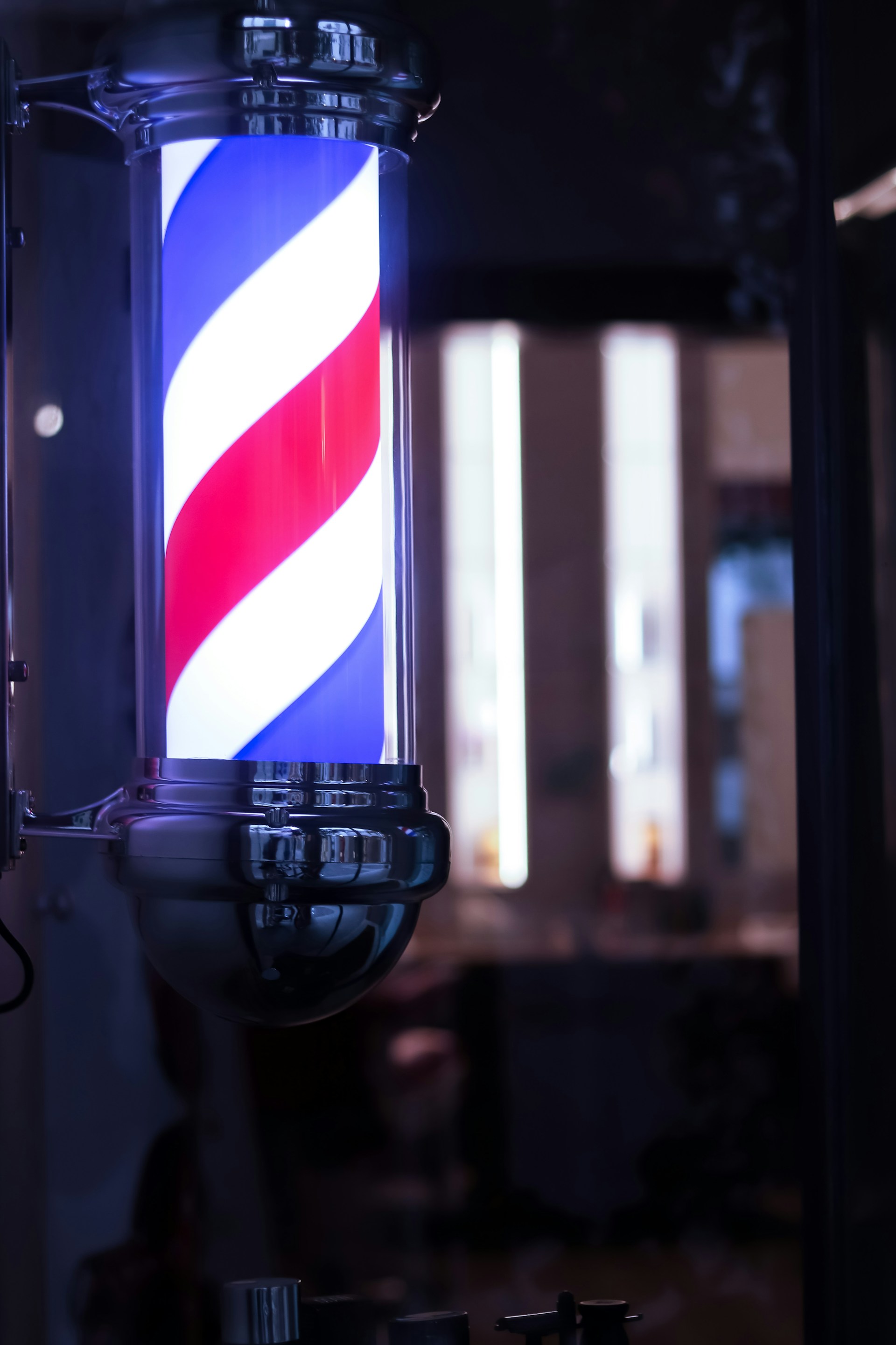 a close-up of a gas pump