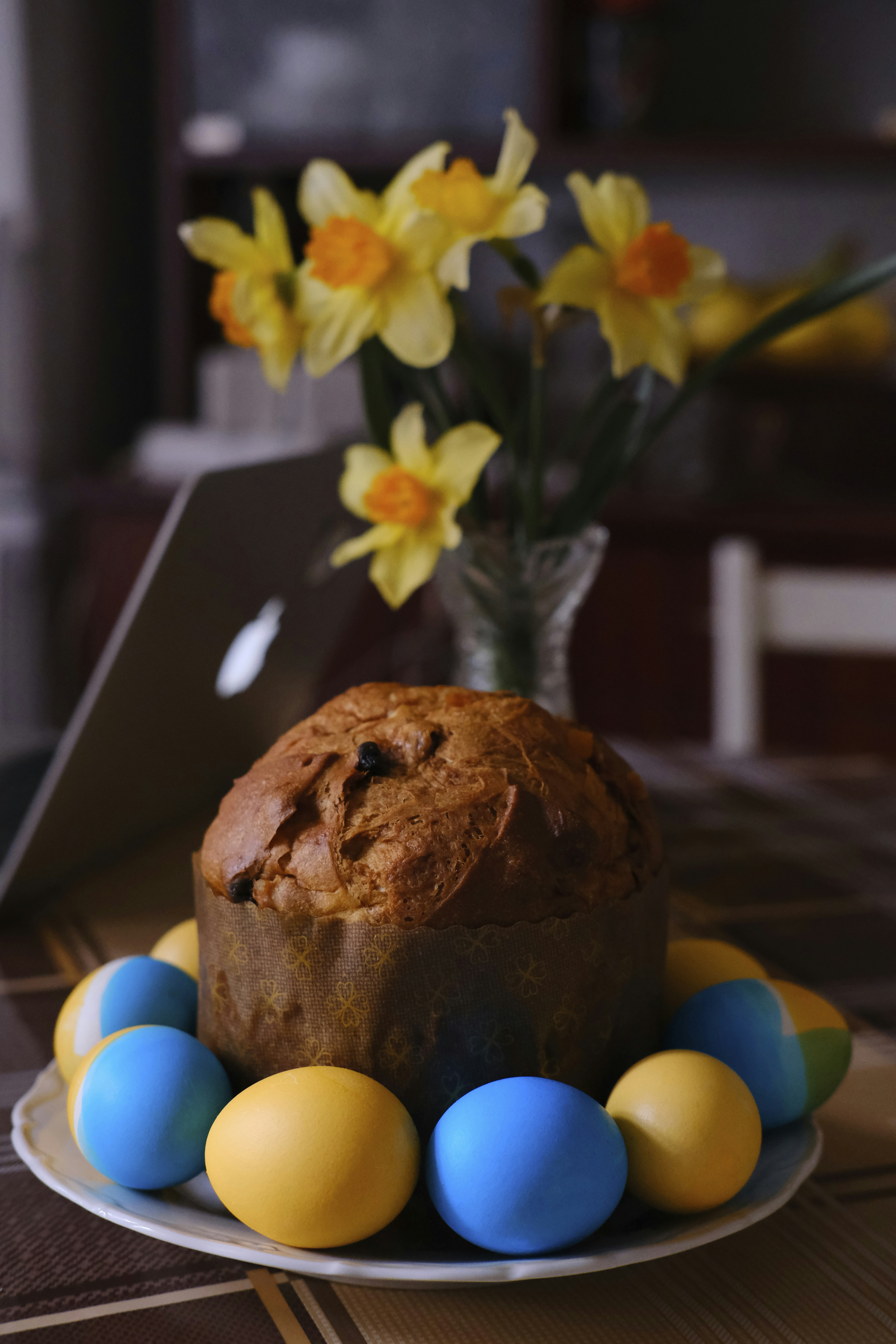 Foto zum Thema Ein Schokoladenkuchen mit gelben Blüten – Kostenloses ...
