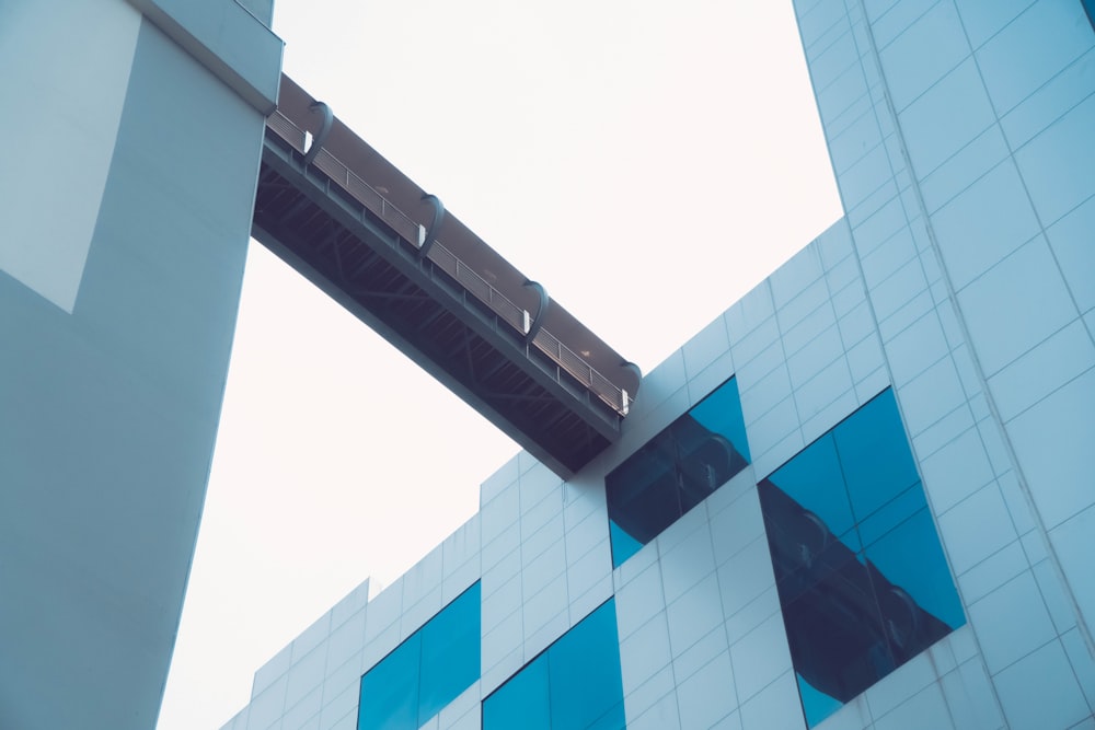 a low angle view of a building