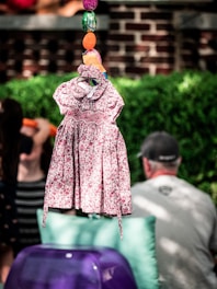 a person in a garment