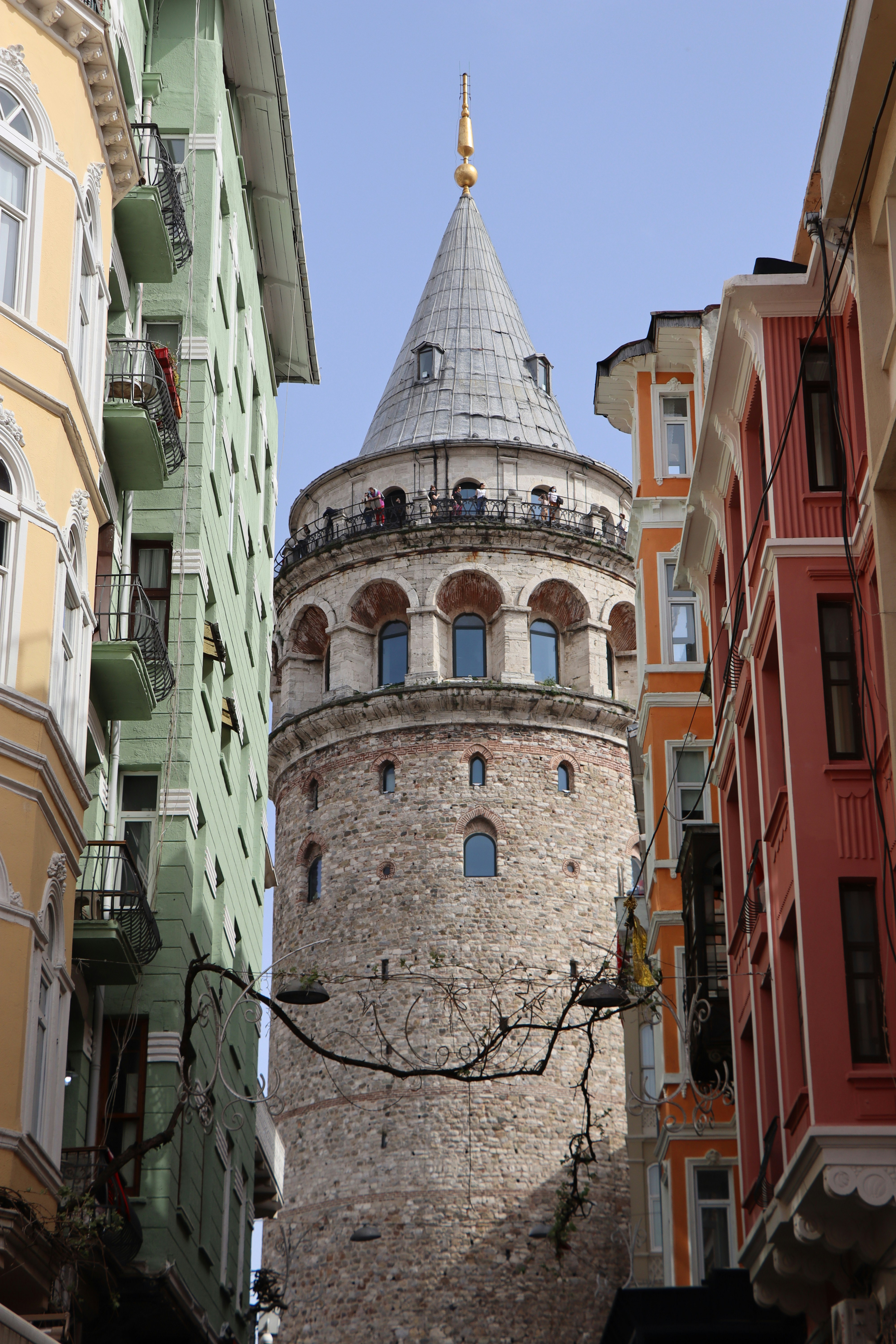 a building with a steeple