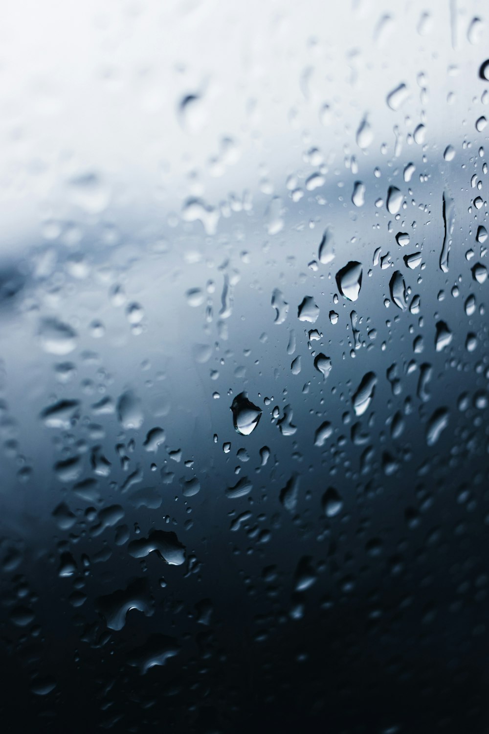 water droplets on a glass