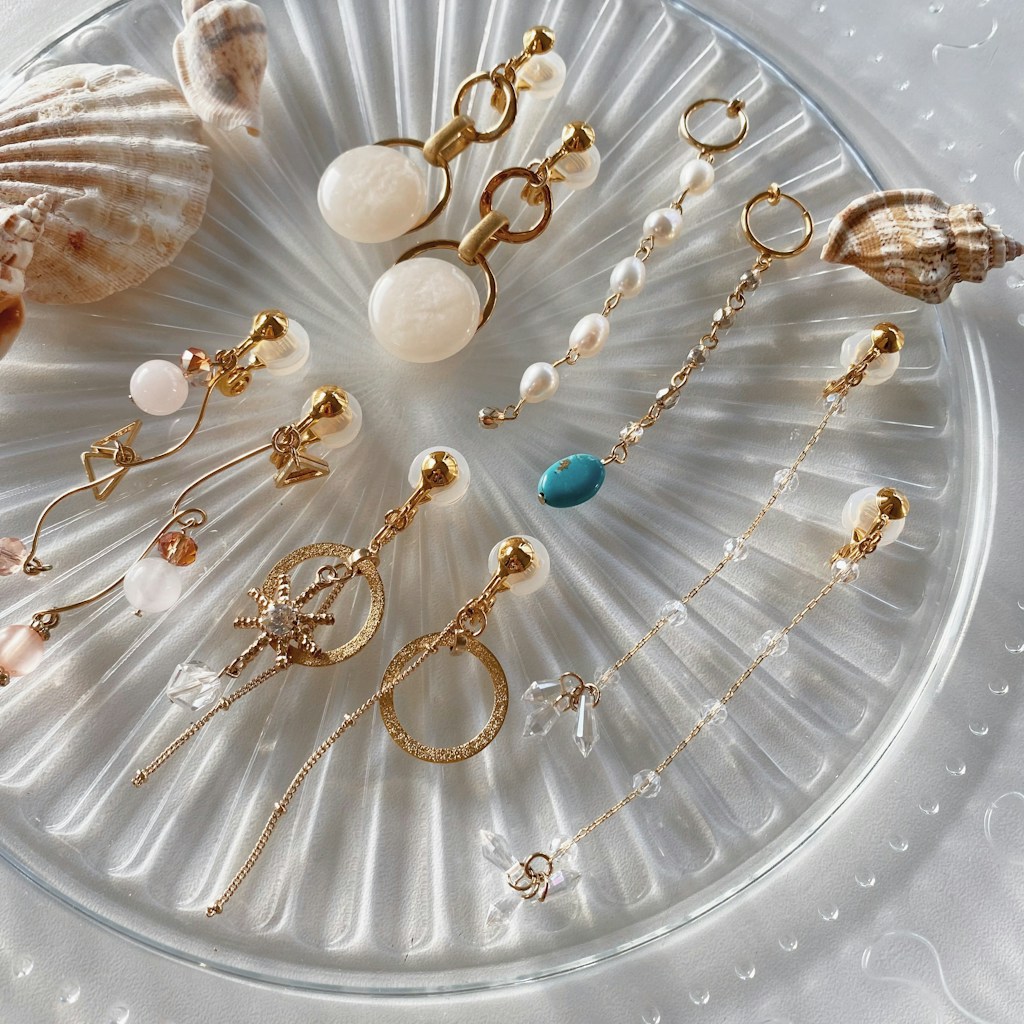 Pearl Arabesque Earrings