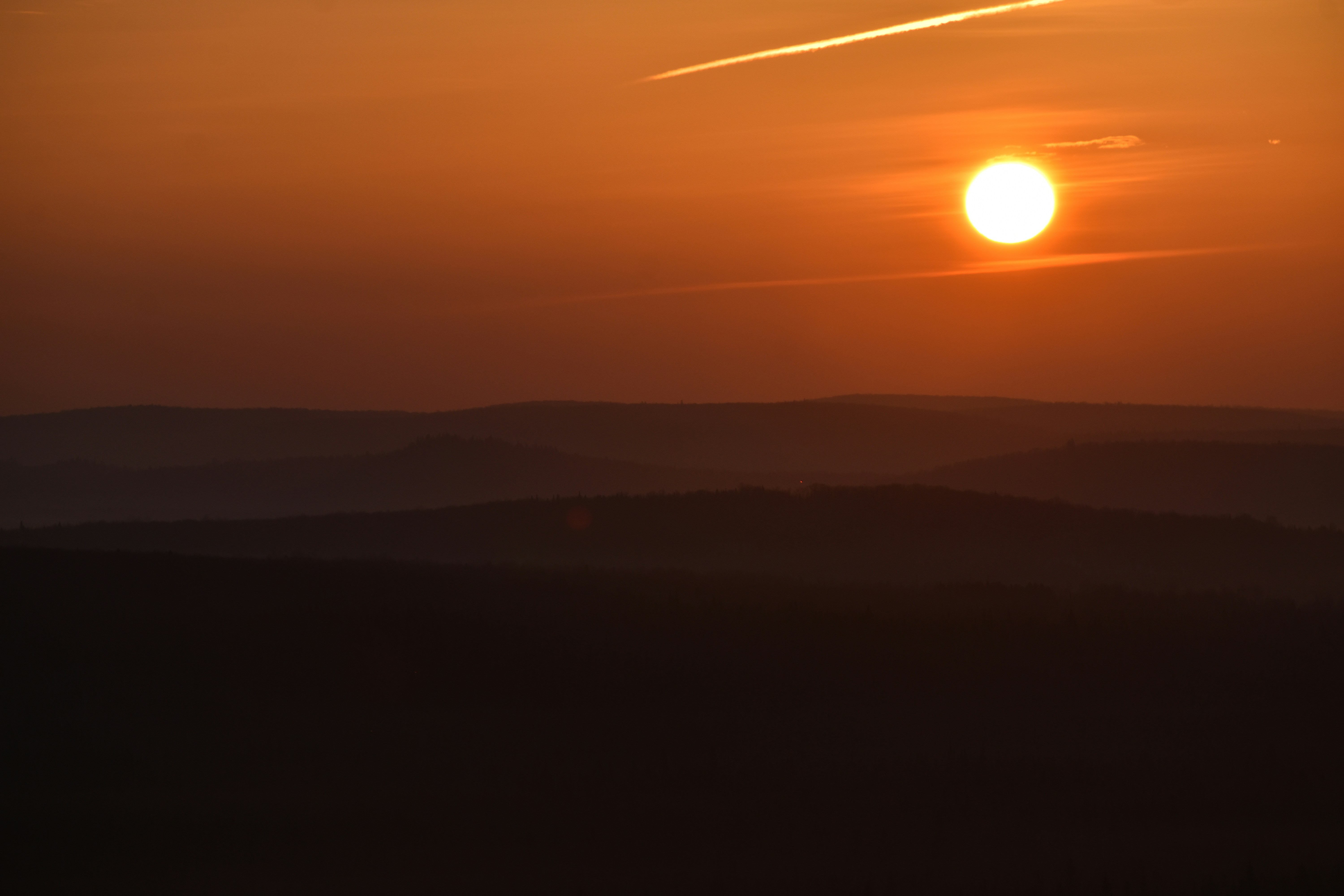Sunset Over Quiet Hills