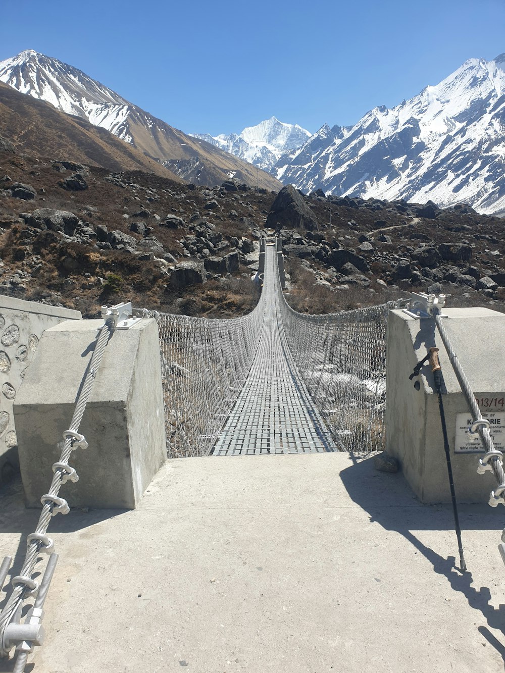 a bridge over a river